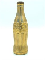 Gold Colored Coke Bottle - Bottled Wichita KS.