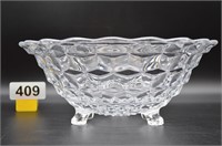 MCM Fostoria American 3 footed bowl