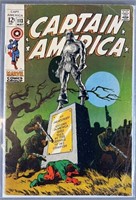 Captain America #113 1969 Key Marvel Comic Book