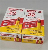 Aguila 100 rds 22 lr ammo