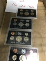 4-1970’s US MINT PROOF SETS