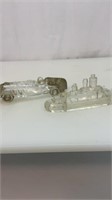Vtg boat and car candy dishes