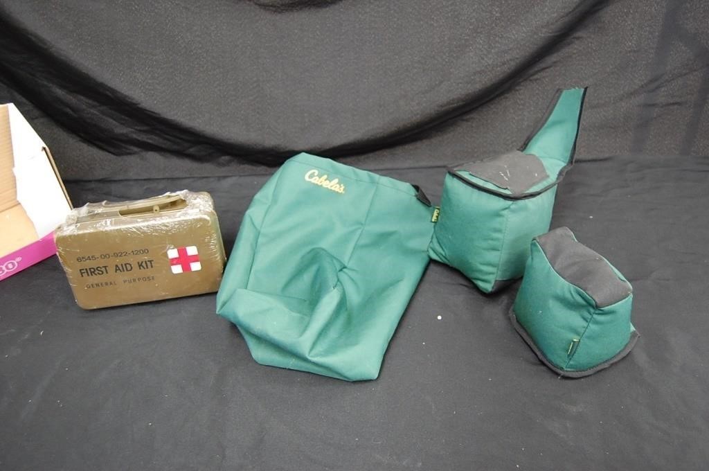 Cabela's Rifle Rests & First Aid Kit