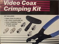 Video Coax Crimping Kit