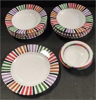Box of 11 B. Goldsmith Design  ceramic bowls