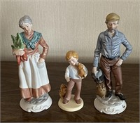 Porcelain figurines