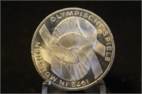 1972 Germany 10 Mark Silver Coin