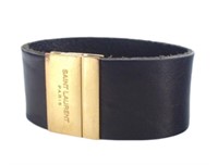 Yves Saint Laurent Leather Bracelet