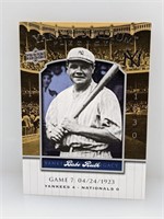 2008 Upper Deck Yankees Stadium Legacy Babe Ruth