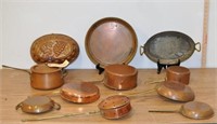 Estate Group Vintage Copper Items