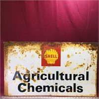 Shell Agricultural Chemicals Metal Sign (Vintage)