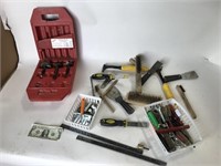 Misc Tools, Milwaukee Bit Kit, Brushes