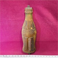 Metal Coca-Cola Advertising Wall Thermometer