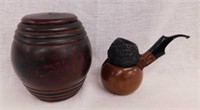 Pierluigi Fatta A Mano carved tobacco pipe -