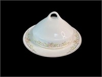 Antique Covered Butter dish with insert