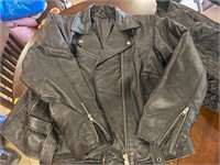 XL Leather Coat