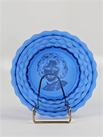 Shirley Temple Cobalt Blue Bowl