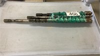 7 - Spline Drive Rotary Hammer Drill Bits,