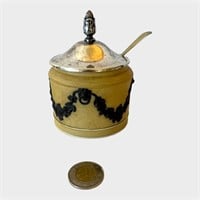 Antique Wedgwood Lidded Jam Pot