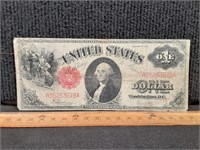 1917 $1 "Sawhorse" Large Note