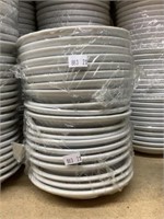 20-6 Inch White Saucers