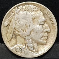 1926-S Buffalo Nickel, Better Date
