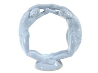 Light Blue Haeger Circle of Love Centerpiece