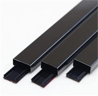 3pc Peel & Stick 3'x 8"  Stainless Steel Wall Trim