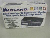 NIB Midland Digital Weather / Hazard Alert Monitor