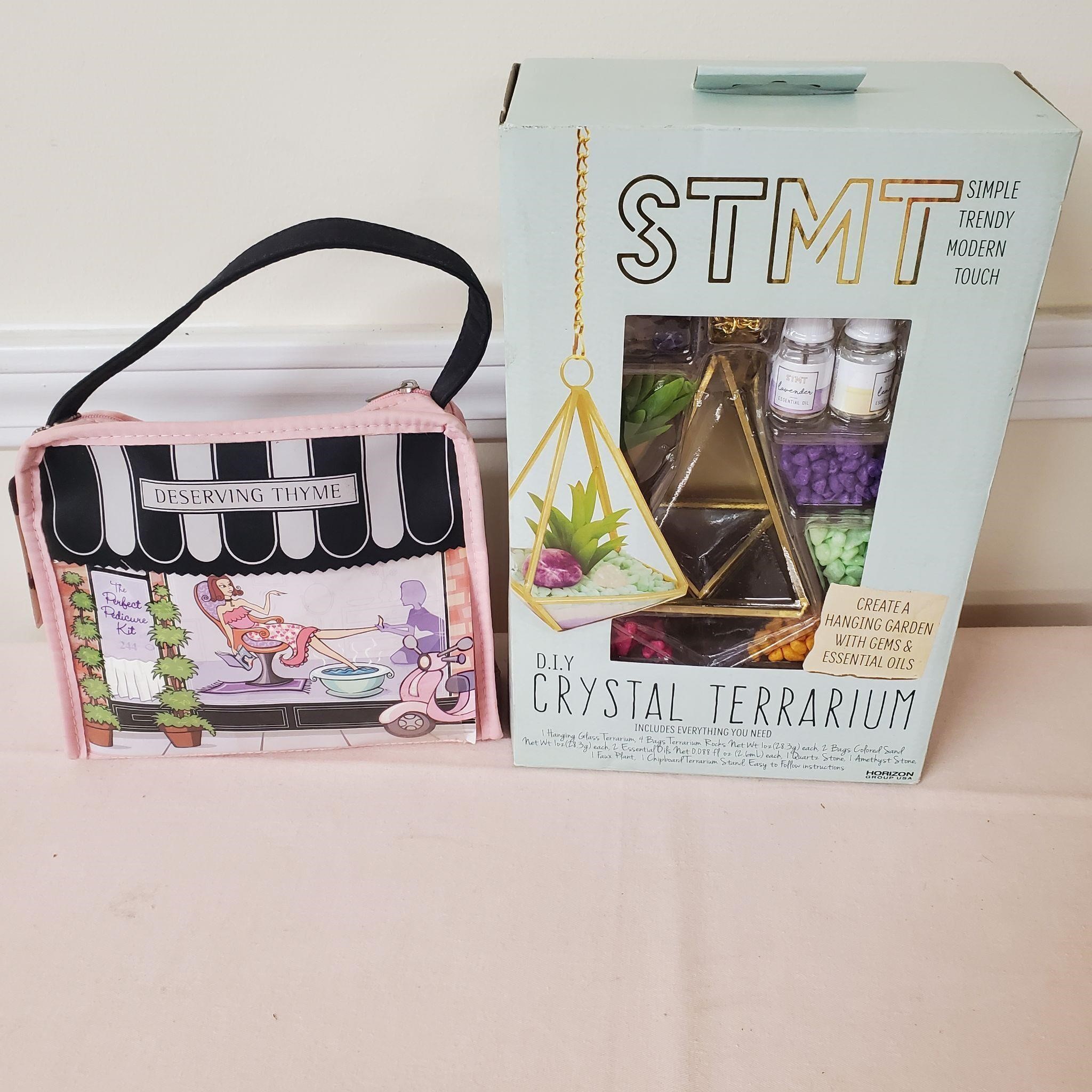 Crystal Terrarium Kit, Pedicure Kit