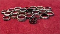 Large Lot of Stainless Steel Rings
