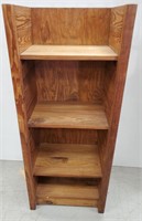 Rustic Wood Bookshelf 4 Shelves
45.5x19x13"