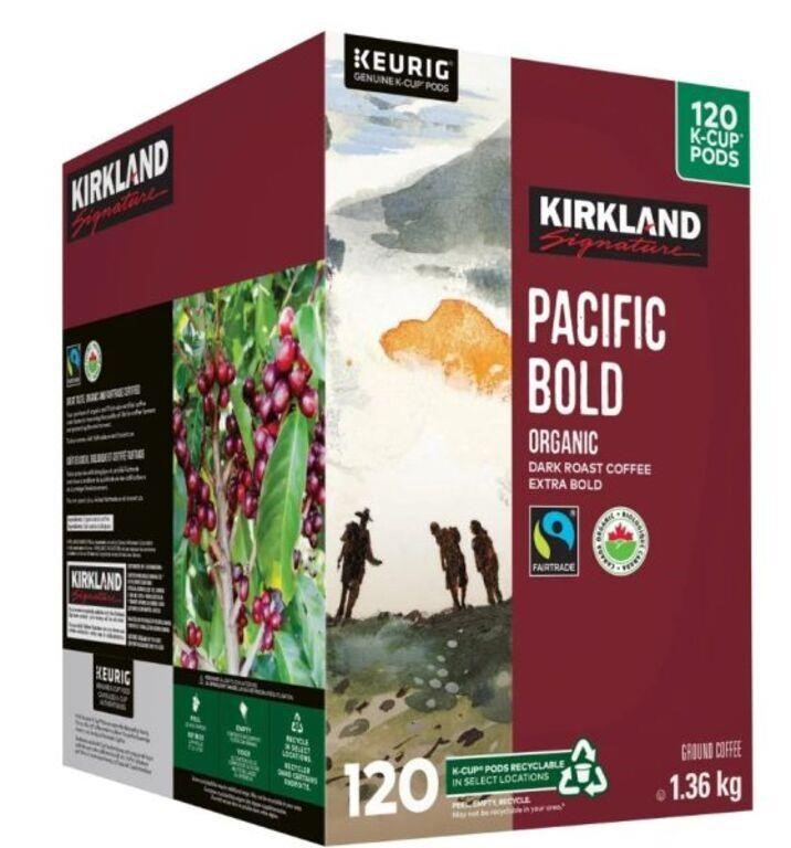 120-Pk Kirkland Signature Organic Pacific Bold