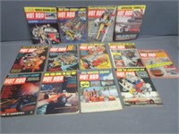 (13) 1965-66 Hot Rod Magazines