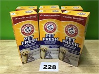 Arm&Hammer Pet Fresh Carpet Powder lot of 6