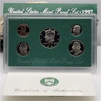 1997 US MINT PROOF COIN SET