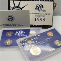 1999 US MINT PROOF COIN SET