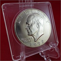 1972-S 40% Silver Ike Dollar