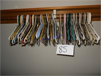 Clothes hangers, large assortment