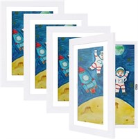 *NEW 4 PACK Kids Art Frame, A4 Front Opening