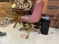End Table, Chair, Lamp, Dehumidifier