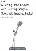 Delta ProClean Handshower-Nickel 75740SN