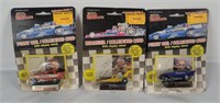 3 New Racing Champions Diecasts