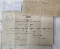 1892-1916 Military Documents