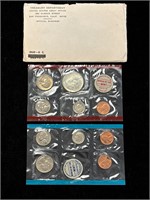 1969 US Mint Uncirculated Coin Set in Envelope