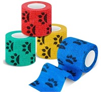 AhlsenL 4 Rolls Cohesive Bandages Wrap Tape