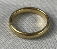 14k gold ring, 5.9g., size 8