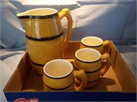 MI Germany 8" pitcher and 3-4" cups KITCHEN