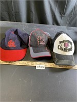 St. Louis Cardinal Ball Caps