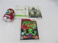 3 jeux pour Nintendo Wii